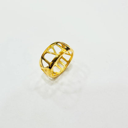 22k / 916 Gold Roman Ring Wide - Best Gold Shop 22k gold 22k gold ring 916 gold 916 gold