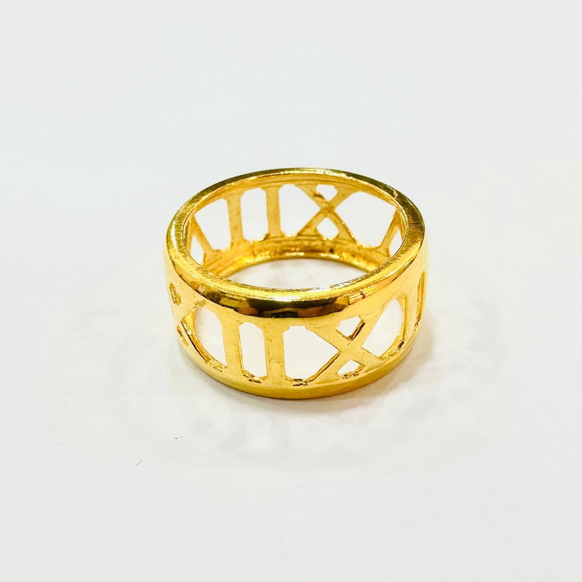 22k / 916 Gold Roman Ring Wide - Best Gold Shop 22k gold 22k gold ring 916 gold 916 gold