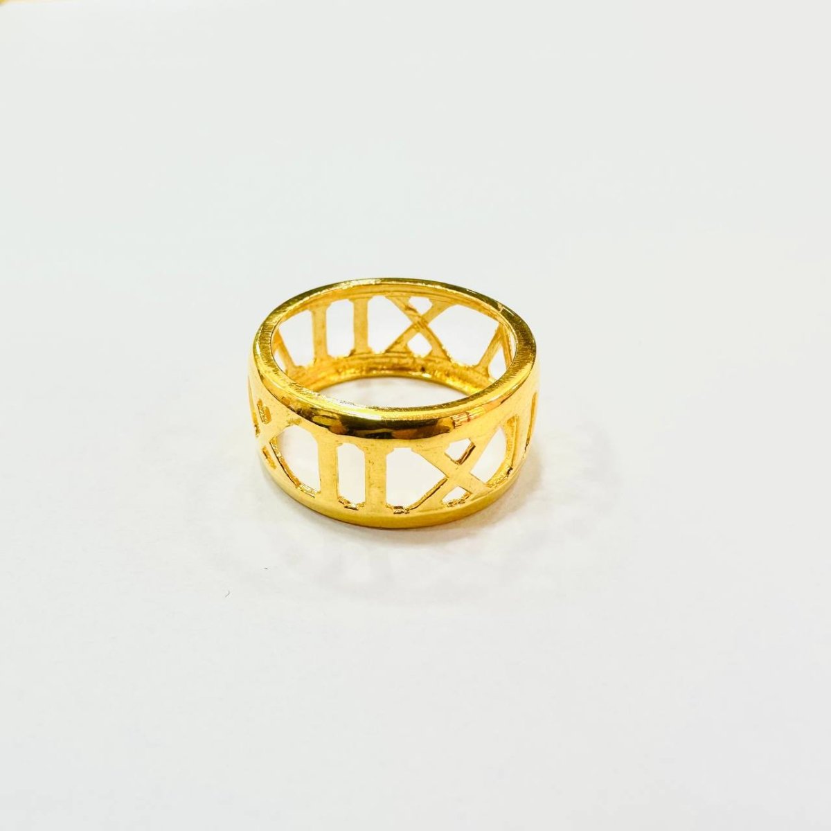 22k / 916 Gold Roman Ring Wide - Best Gold Shop 22k gold 22k gold ring 916 gold 916 gold