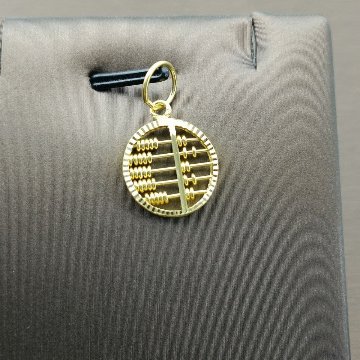 22k / 916 Gold round abacus pendant - Best Gold Shop 22k gold 22k gold pendant 916 gold 916 gold