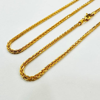 22k / 916 Gold Round Rope necklace - Best Gold Shop 22k gold 22k gold necklace 916 gold Necklaces