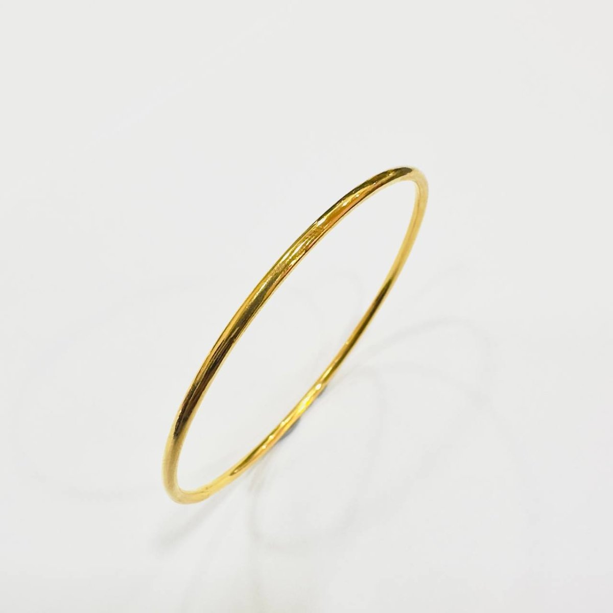 22k / 916 Gold Shiny Bangle No lock - Best Gold Shop 22k gold 22k gold bangle 916 gold 916 gold