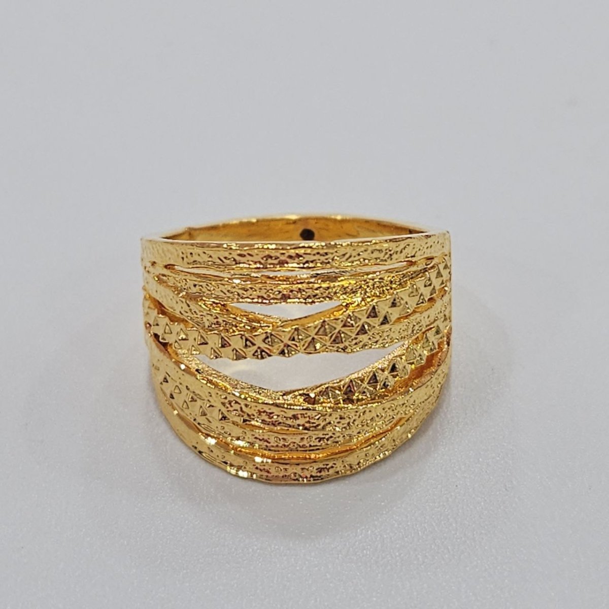 22K / 916 Gold Significant Ring with full Round Design - Best Gold Shop 22k gold 22k gold ring 916 gold Rings
