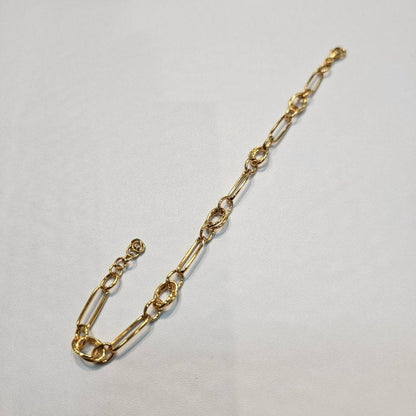 22k / 916 Gold Sleek Paperclip Chain Bracelet - Best Gold Shop 22k gold 22k gold bracelet 916 gold Bracelets