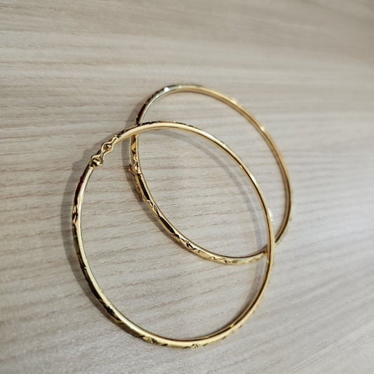 22k / 916 Gold Slim Cutting Design Bangle V3 by Best Gold ShopBraceletsBest Gold Shop