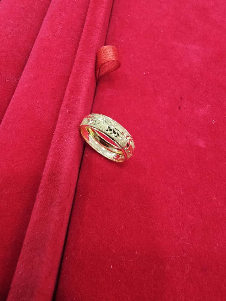 22k / 916 Gold Slim Hollow Ring V3 - Best Gold Shop 22k gold 22k gold ring 916 gold Rings