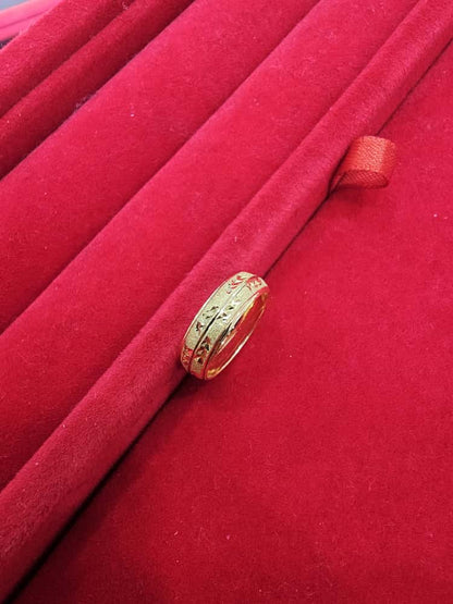 22k / 916 Gold Slim Hollow Ring V3 - Best Gold Shop 22k gold 22k gold ring 916 gold Rings