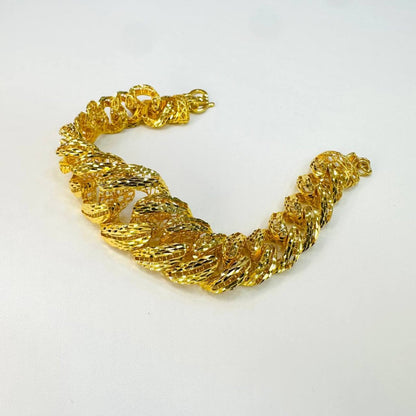 22k / 916 Gold Snake Belly Bracelet Version 2 - Best Gold Shop 22k gold 22k gold bracelet 916 gold Bracelets