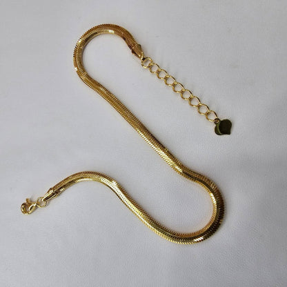 22K / 916 Gold Snake Shiny Bracelet V2 - Best Gold Shop 22k gold 22k gold bracelet 916 gold Bracelets