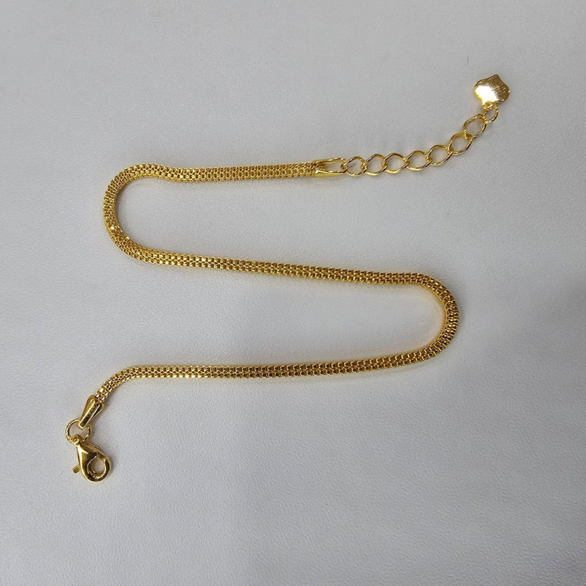 22K / 916 Gold Solid Box Bracelet Simple and Elegant Design - Best Gold Shop 22k gold 22k gold bracelet 916 gold Bracelets