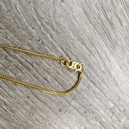 22k / 916 Gold Solid Box Necklace by Best Gold Shop - Best Gold Shop 22k gold 22k gold necklace 916 gold Necklaces