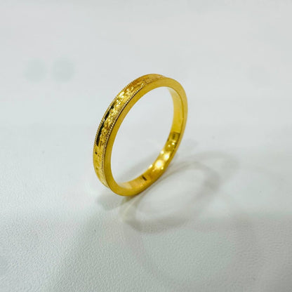 22k / 916 Gold Solid Crush Pinky Ring - Best Gold Shop 22k gold 22k gold ring 916 gold Rings