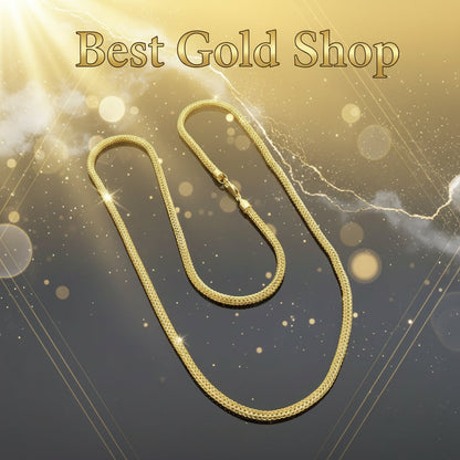 22k / 916 Gold Solid Dragon necklace by Best Gold ShopNecklacesBest Gold Shop