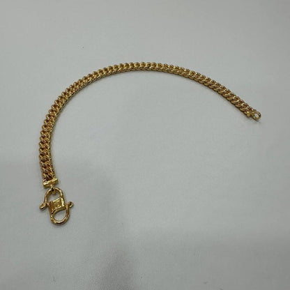 22k / 916 Gold Solid Fish Bone Bracelet by Best Gold Shop - Best Gold Shop 22k gold 22k gold bracelet 916 gold Bracelets