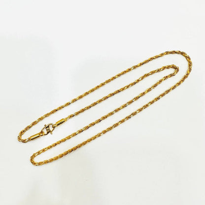 22k / 916 gold solid rope necklace - Best Gold Shop 22k gold 22k gold chain 22k gold necklace Necklaces