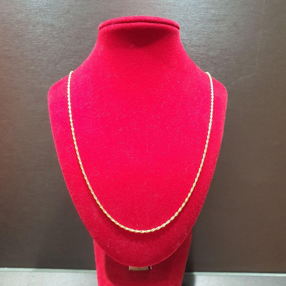 22k / 916 gold solid rope necklace - Best Gold Shop 22k gold 22k gold chain 22k gold necklace Necklaces