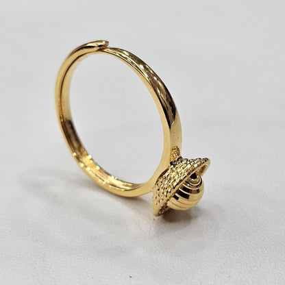 22k / 916 Gold Solitaire Elegant Ring - Best Gold Shop 22k gold 22k gold ring 916 gold Rings