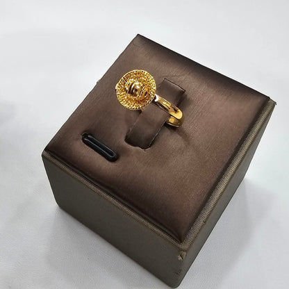 22k / 916 Gold Solitaire Elegant Ring - Best Gold Shop 22k gold 22k gold ring 916 gold Rings