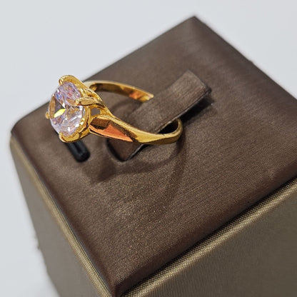 22k / 916 Gold Solitaire Rings Lab Grown Bold Design - Best Gold Shop 22k gold 22k gold ring 916 gold Rings