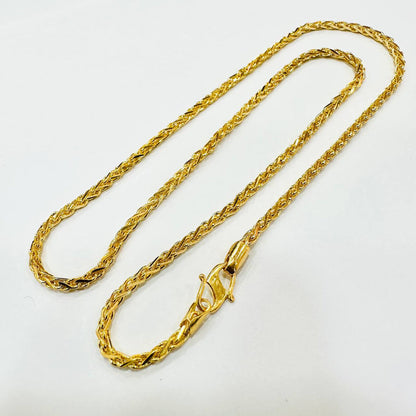 22k / 916 Gold Spike Necklace / Chain-916 gold-Best Gold Shop