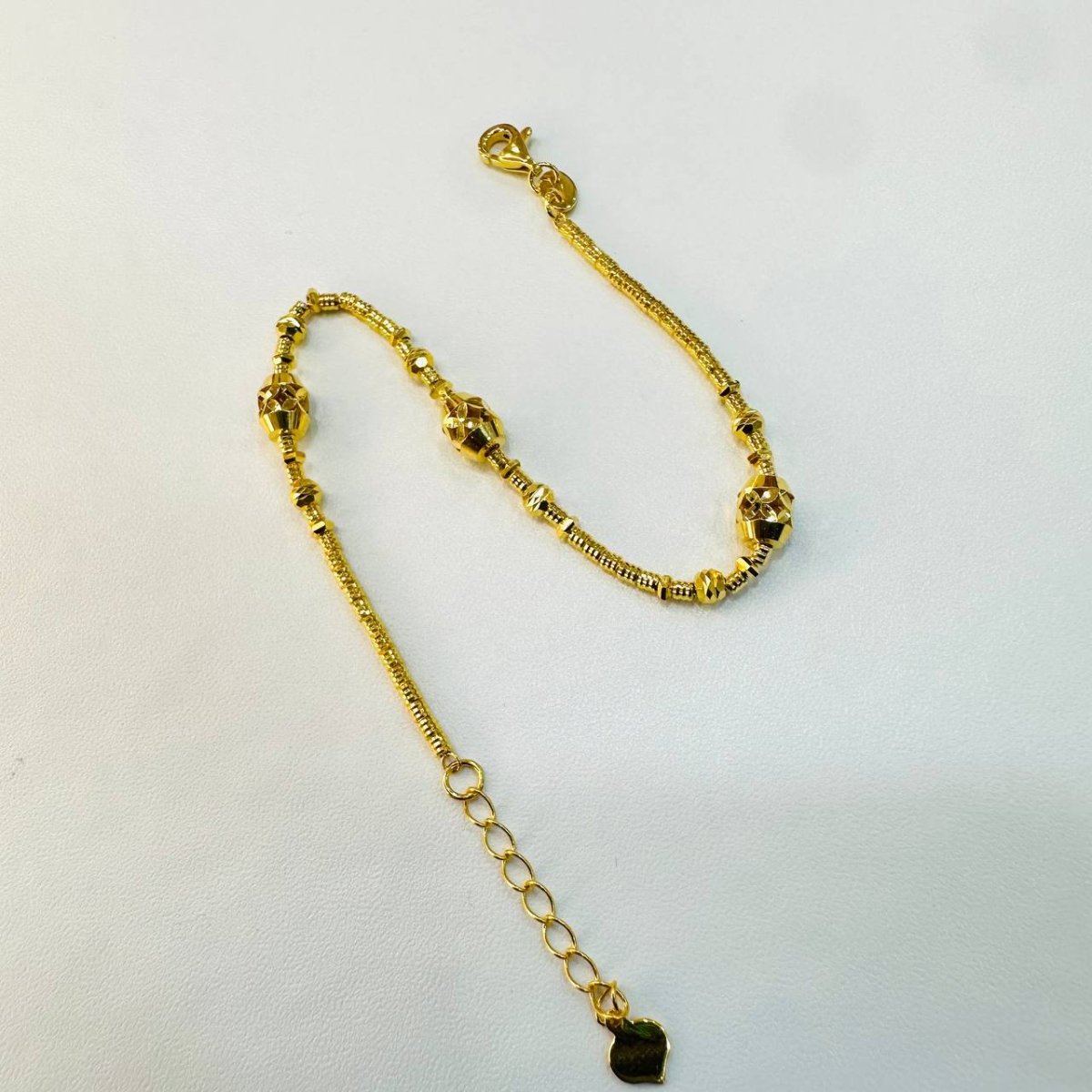 22k / 916 Gold Three OVal Bracelet by Best Gold Shop Singapore - Best Gold Shop 22k gold 22k gold bracelet 916 gold Bracelets