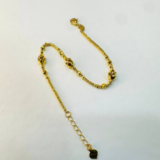 22k / 916 Gold Three OVal Bracelet by Best Gold Shop Singapore - Best Gold Shop 22k gold 22k gold bracelet 916 gold Bracelets