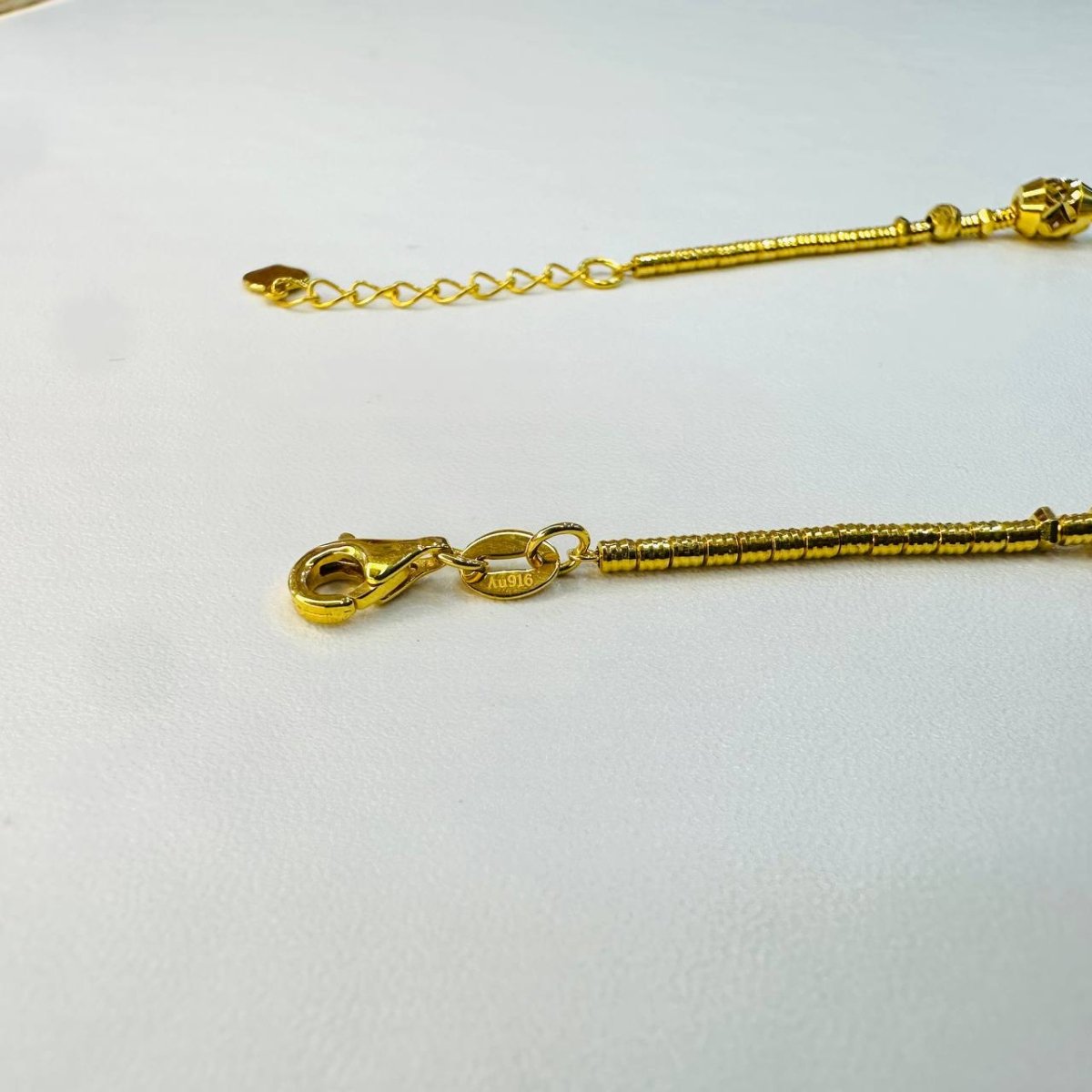 22k / 916 Gold Three OVal Bracelet by Best Gold Shop Singapore - Best Gold Shop 22k gold 22k gold bracelet 916 gold Bracelets