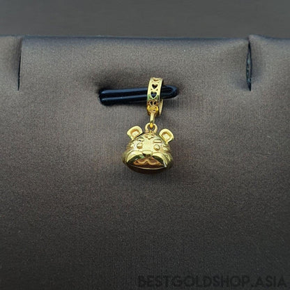 22k / 916 Gold Tiger Charm / Pendant - Best Gold Shop 22k gold 22k Gold Charms 22k gold pendant Charms & Pendants