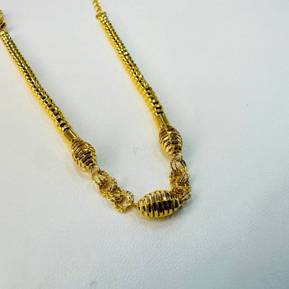 22k / 916 Gold triple Oval Shape Bracelet - Best Gold Shop 22k gold 22k gold bracelet 916 gold Bracelets