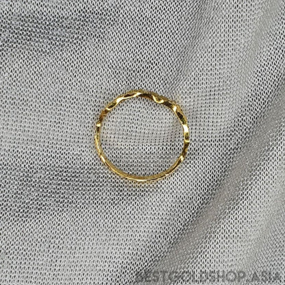 22k / 916 Gold wave pinky ring - Best Gold Shop 22k gold 22k gold ring 916 gold 916 gold