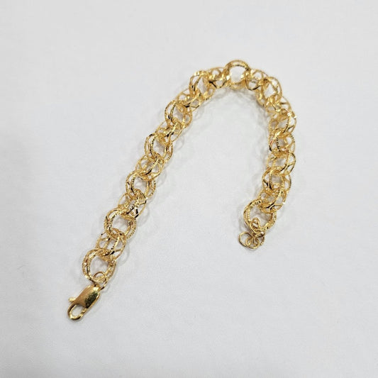 22k / 916 Gold Wave WW Design Bracelet by Best Gold Shop - Best Gold Shop 22k gold 22k gold bracelet 916 gold Bracelets