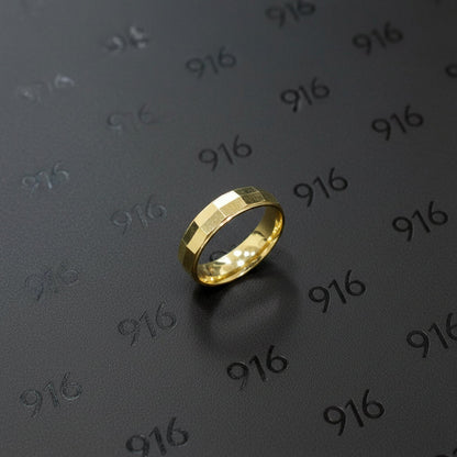 22k / 916 Gold Wedding Band Ring V1 by Best Gold ShopRingsBest Gold Shop