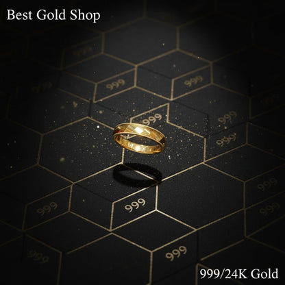 24k / 999 Gold Couple Designer Ring V10 by Best Gold ShopRingsBest Gold Shop