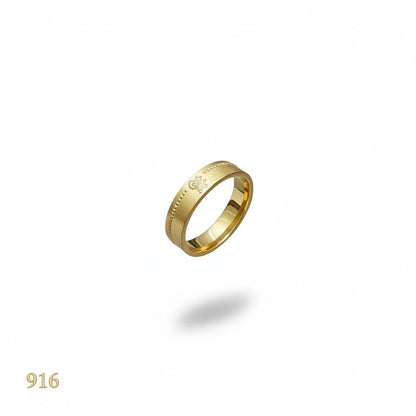 24k / 999 Gold Couple Designer Ring V2 by Best Gold ShopRingsBest Gold Shop