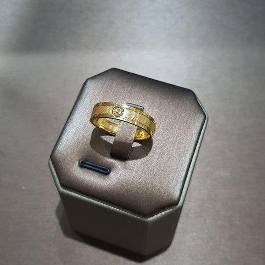 24k / 999 Gold Couple Designer Ring V3-Rings-Best Gold Shop