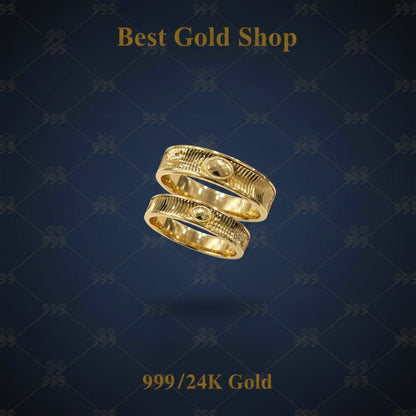 24k / 999 Gold Couple Ring V16 by Best Gold ShopRingsBest Gold Shop
