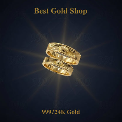 24k / 999 Gold Couple Ring V16 by Best Gold ShopRingsBest Gold Shop