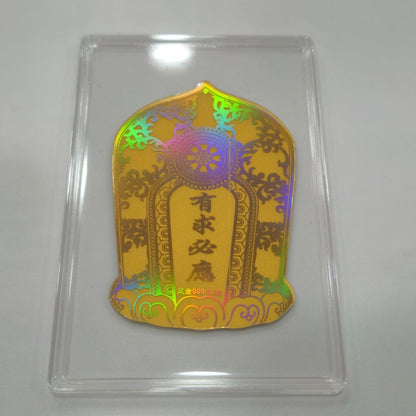 24k / 999 Gold Foil Buddha Sticker by Best Gold Shop - Best Gold Shop 24k gold 999 gold new Charms & Pendants