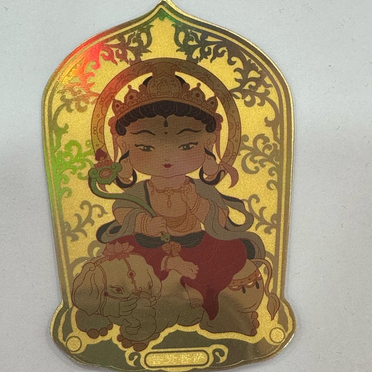 24k / 999 Gold Foil Buddha Sticker by Best Gold Shop - Best Gold Shop 24k gold 999 gold new Charms & Pendants