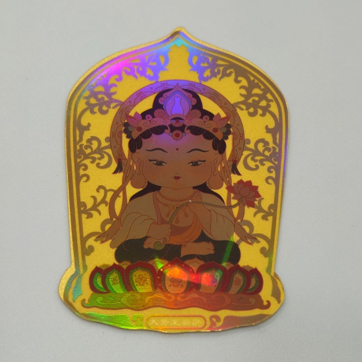 24k / 999 Gold Foil Buddha Sticker by Best Gold Shop - Best Gold Shop 24k gold 999 gold new Charms & Pendants