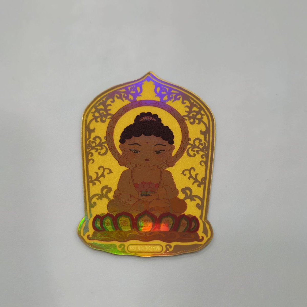 24k / 999 Gold Foil Buddha Sticker by Best Gold Shop - Best Gold Shop 24k gold 999 gold new Charms & Pendants