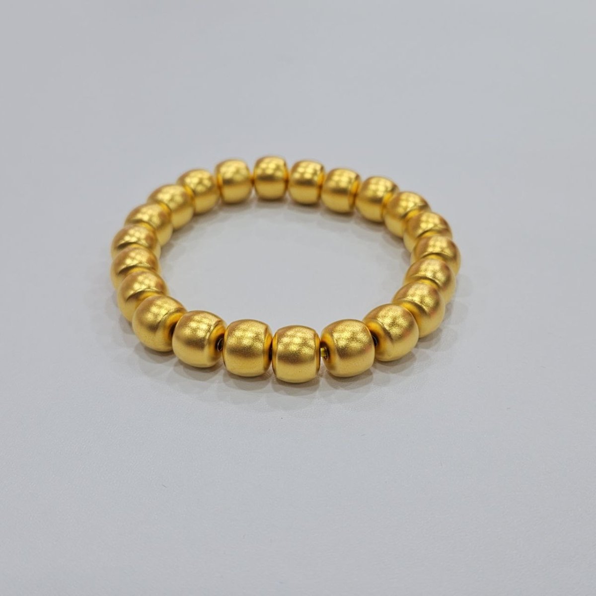 24K / 999 Gold Fortune - Filled Golden Bead Bracelet - Best Gold Shop 22k gold 22k gold bangle 22k gold bracelet Bracelets
