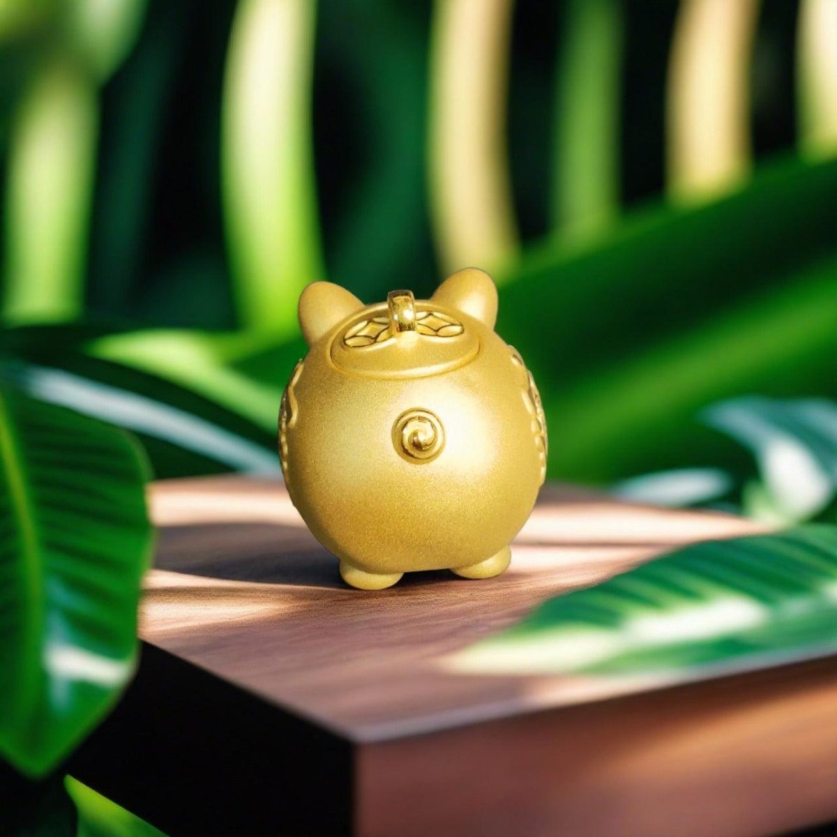 24k / 999 Gold Pig prosperity ornament - Best Gold Shop 24k gold 999 gold 999 gold