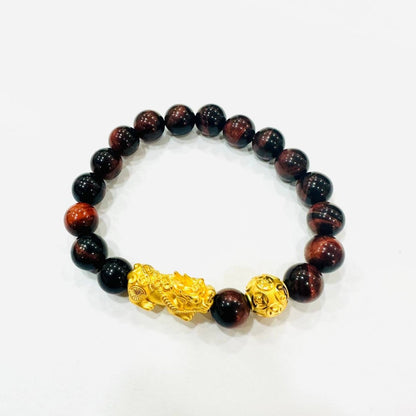 24k / 999 Gold Pixiu Bracelet - Best Gold Shop 24k gold 24k gold bracelet 24k Gold Charm 999 gold