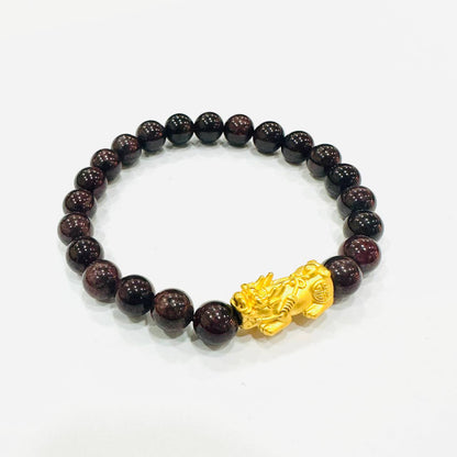 24k / 999 Gold Pixiu Bracelet - Best Gold Shop 24k gold 24k gold bracelet 24k Gold Charm 999 gold