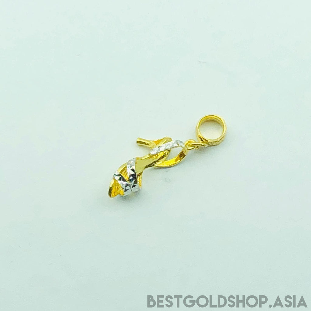 916 / 22k Gold High Heel charm 2C-916 gold-Best Gold Shop