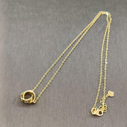 916 / 22k Gold C design Necklace-916 gold-Best Gold Shop