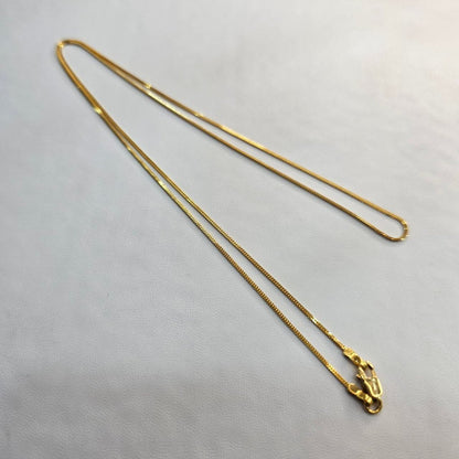 916 / 22k Gold Flat Chain by Best Gold Shop - Best Gold Shop 22k gold 22k gold chain 22k gold necklace Necklaces