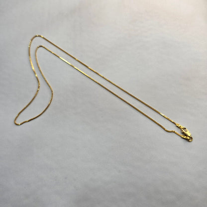 916 / 22k Gold Flat Chain by Best Gold Shop - Best Gold Shop 22k gold 22k gold chain 22k gold necklace Necklaces