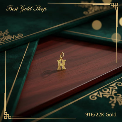 916 Gold Alphabet Pendant New Design 22k gold - Photo 14 - Best Gold Shop